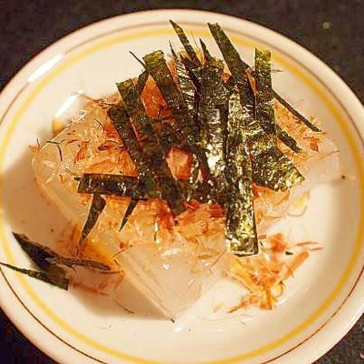 寒天で奴風　箸休めにさっぱり梅味♪